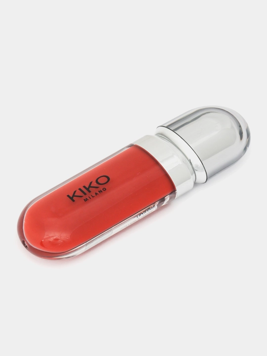 Kiko помада блеск для губ, смягчающий и сияющий, с эффектом 3D
