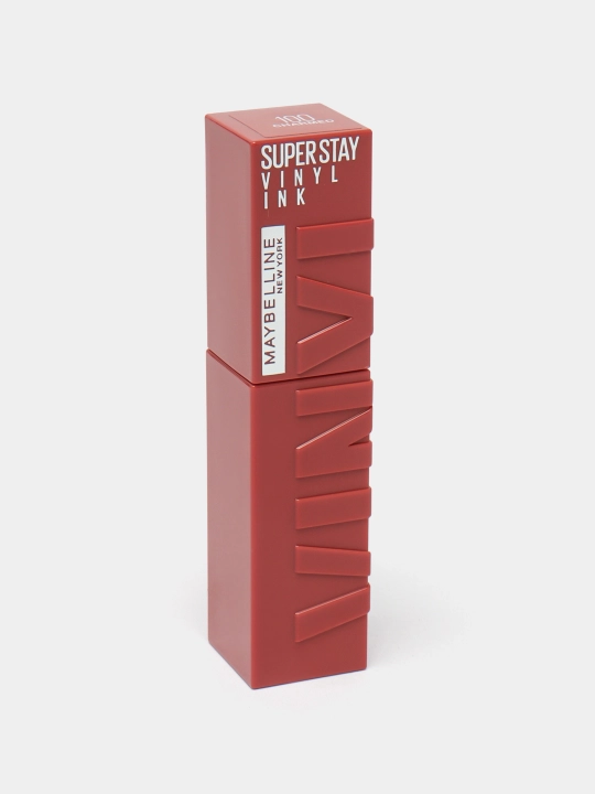 Lab uchun boyog' Maybelline New York Super Stay Vinyl Ink, 100 sehrlangan - 