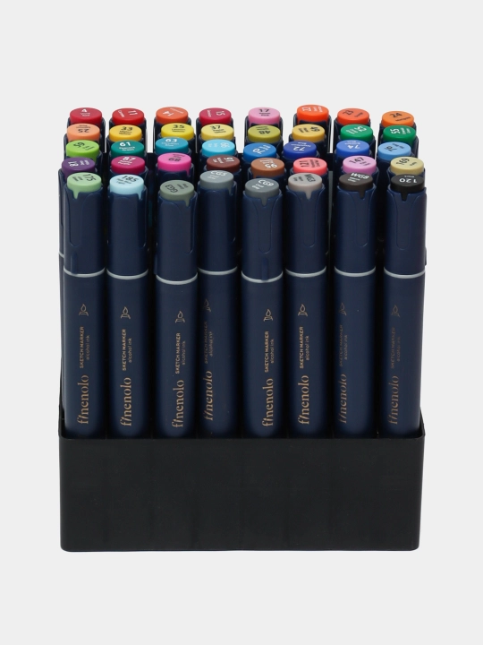 Sketch Marker Deli EC184-40, 40 rangli, q0000047264