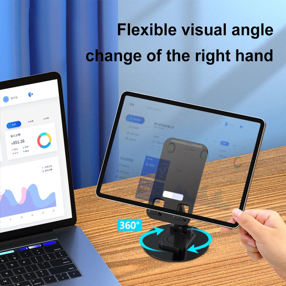 Подставка для телефона и планшетов, 360 градусов, на металлической основе  купить по низким ценам в интернет-магазине Uzum (797727)