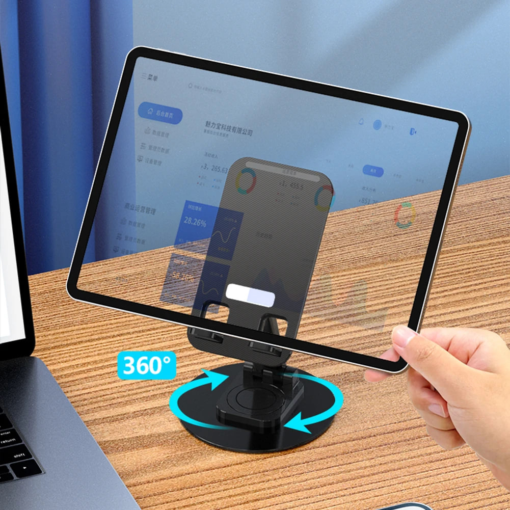 Подставка для телефона и планшетов, 360 градусов, на металлической основе  купить по низким ценам в интернет-магазине Uzum (797727)