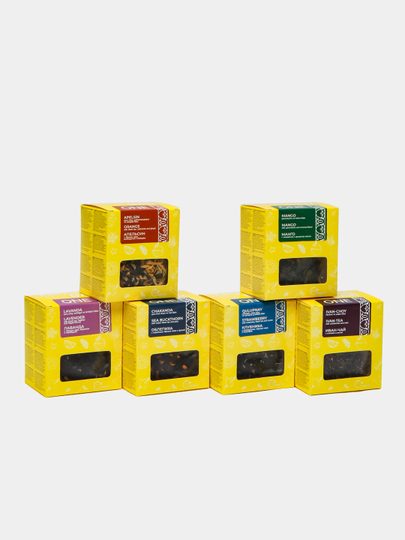 Fruteabar ONE Assorted tea collection. Набор из 6 видов чайных купажей, 240г