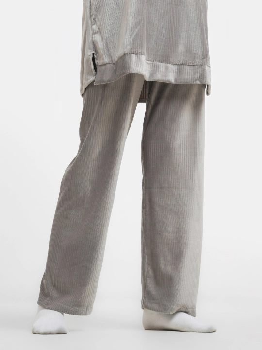 Ayollar uchun ikki qismli kiyim to'plami, kundalik