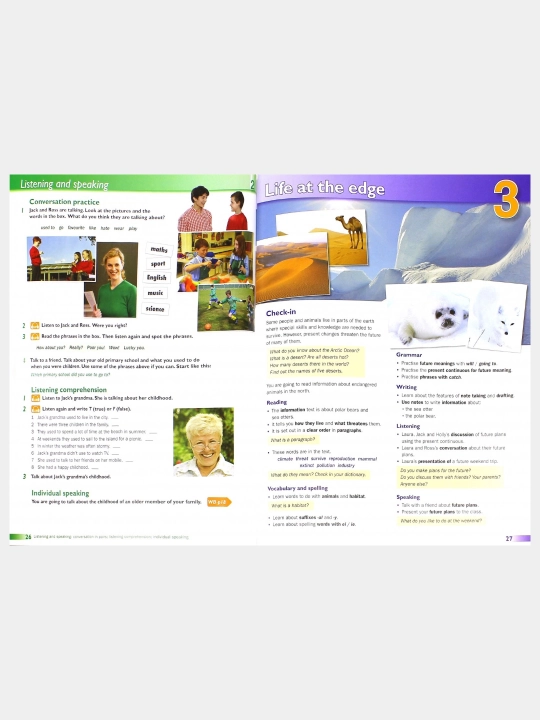 O'quvchilar, bolalar uchun English World 7 komplekt Pupil's Book with CD + Workbook