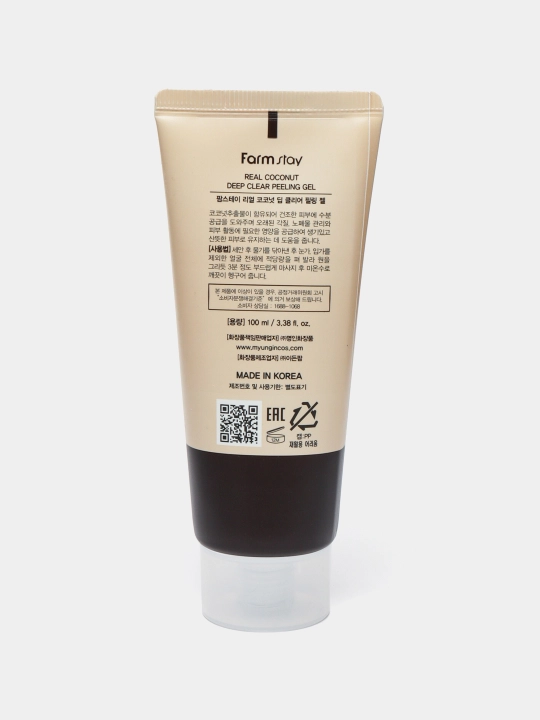 Пилинг-гель для очищения лица Real Deep Clear Peeling Gel, 100 мл