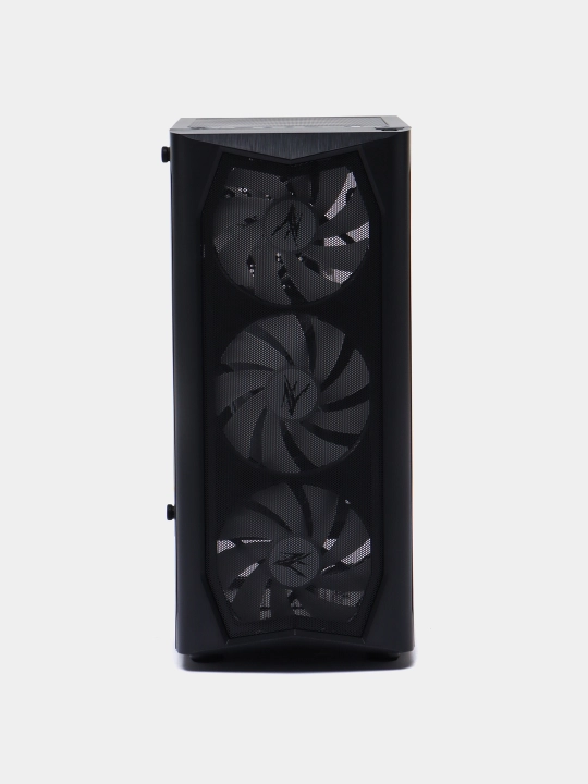 Компьютерный корпус Zalman N4 N4REV.1, 6 кулеров в комплекте, стекло, RGB подсветка