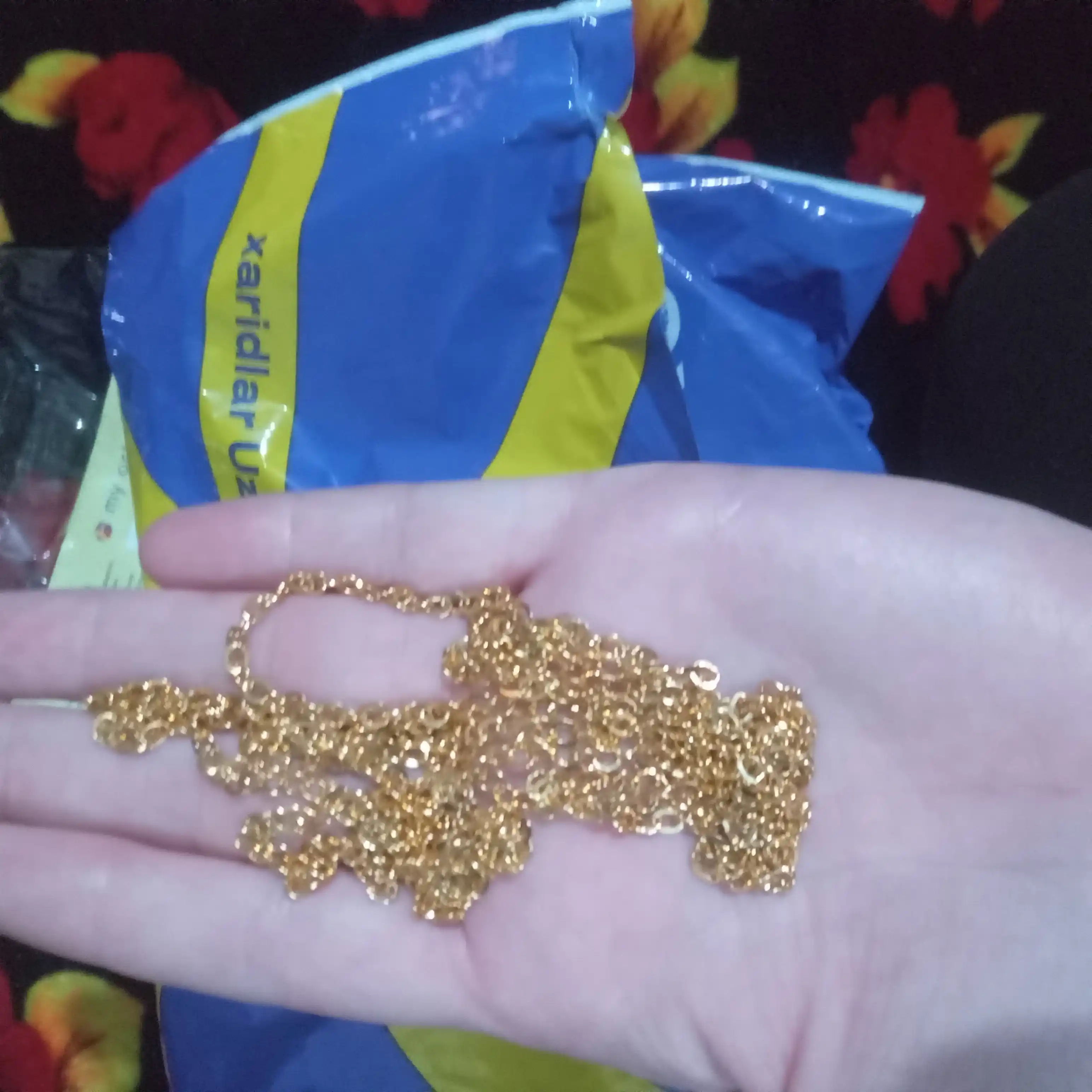 Цепочка для изготовления украшений, якорное плетение