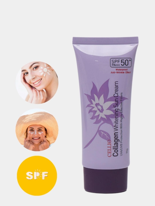 Quyoshdan himoya qiluvchi krem Dr.Cellio SPF50+, 70 ml