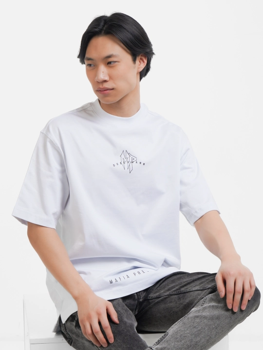 Футболка мужская c принтом, 100% хлопка