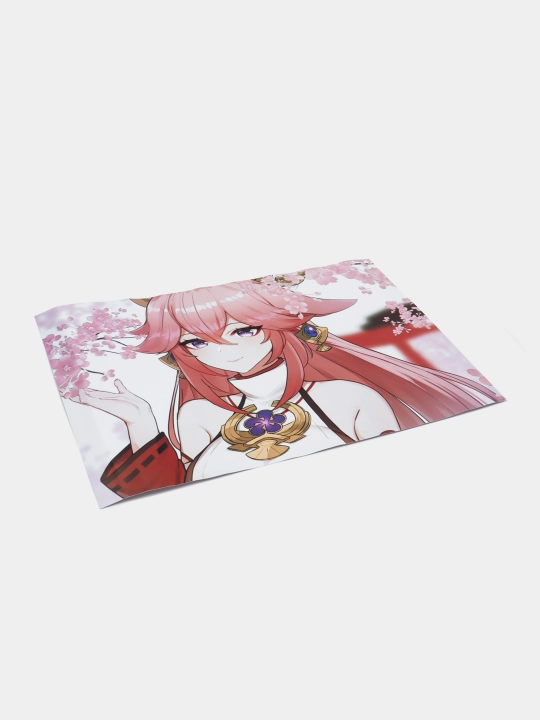Posterlar Genshin Wanderer Scaramuccia, A3 anime afishasi, plakat