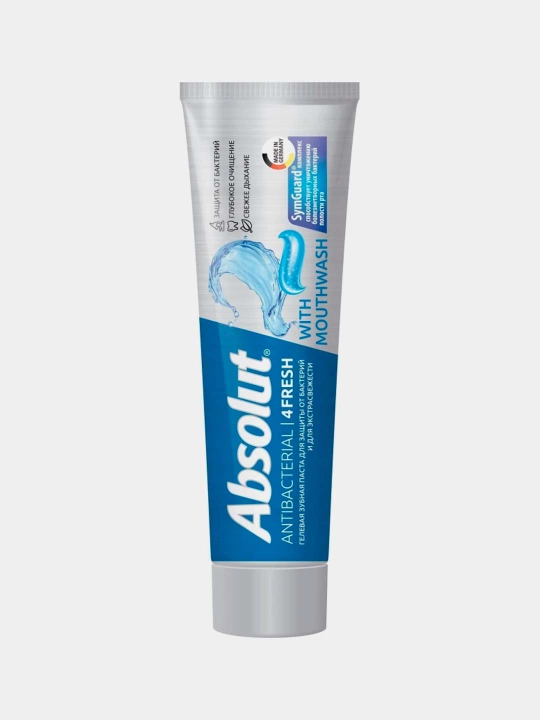 Зубная паста Absolut antibacterial 4FRESH, 110 г