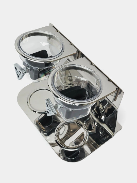 Maydalangan mahsulotlar uchun 2 qatorli dispenser
