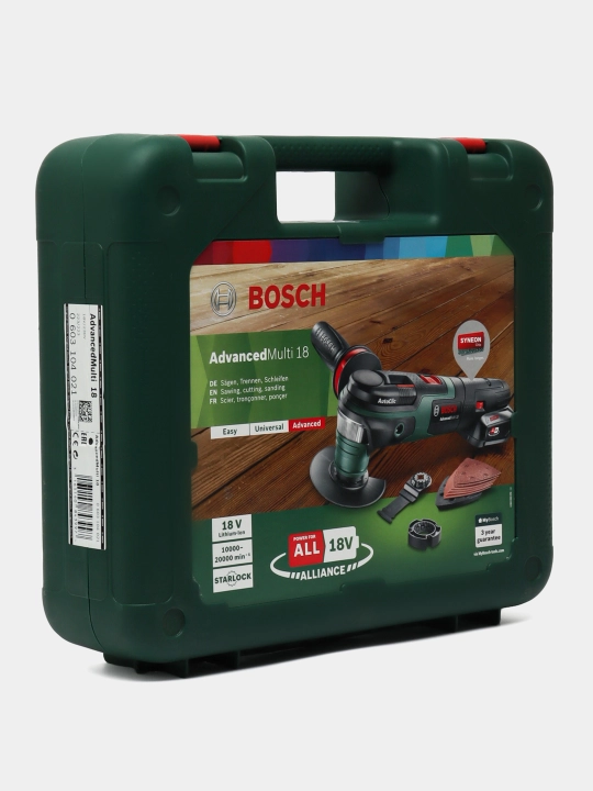 Набор инструментов Bosch AdvancedMulti 18 Set, аккумуляторный, универсальный