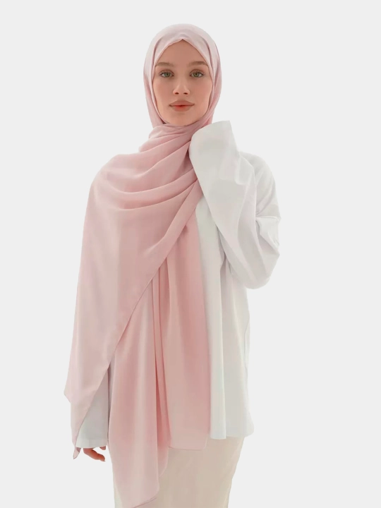 Ayollar sharfi va ro'moli, shifonli, hijob, haj va umra uchun mos