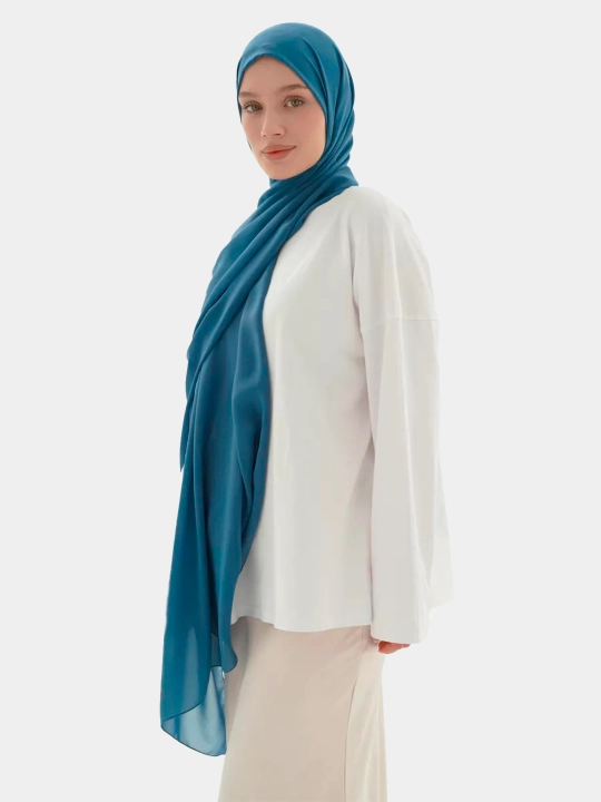 Ayollar sharfi va ro'moli, shifonli, hijob, haj va umra uchun mos