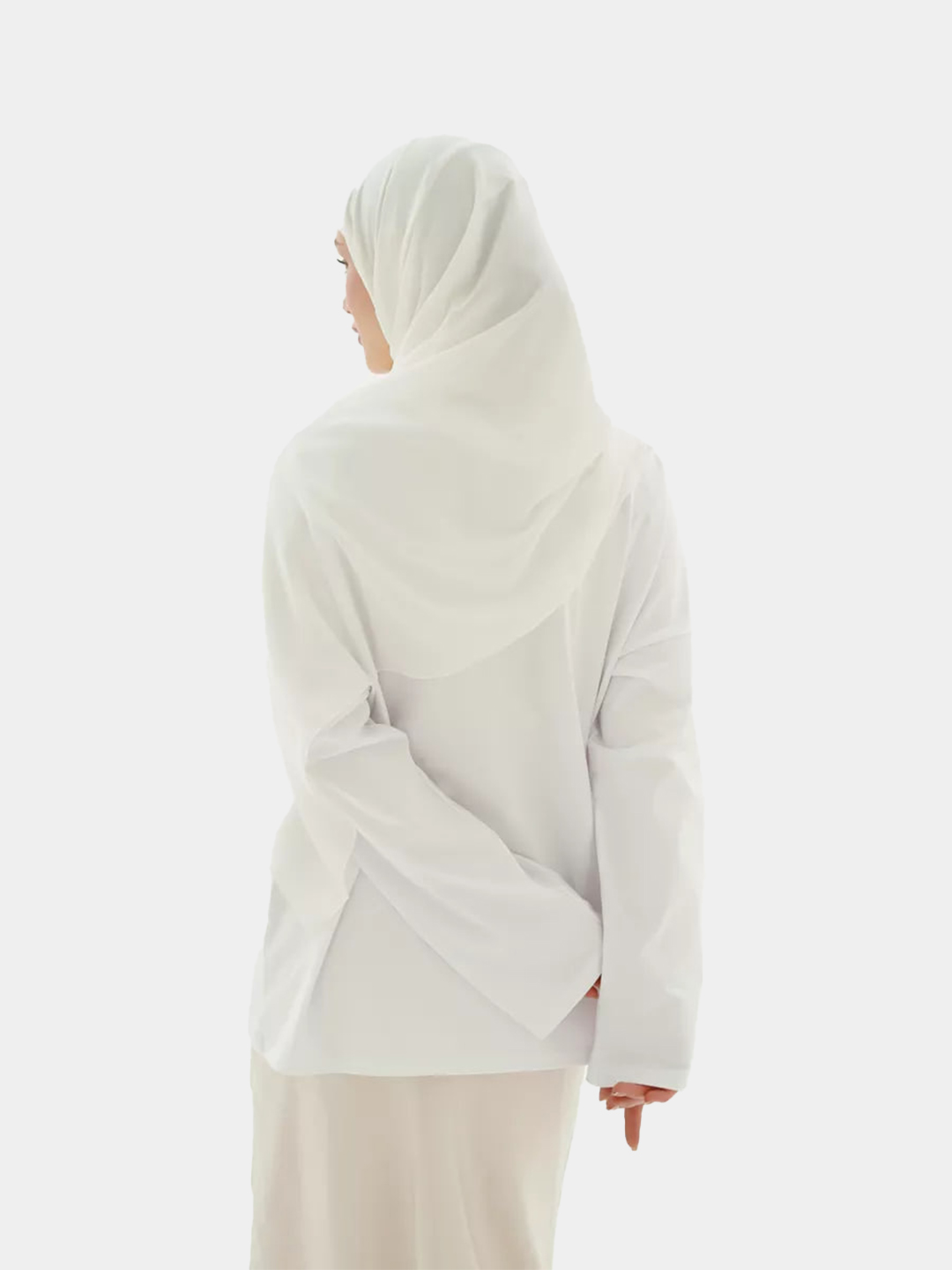 Ayollar sharfi va ro'moli, shifonli, hijob, haj va umra uchun mos