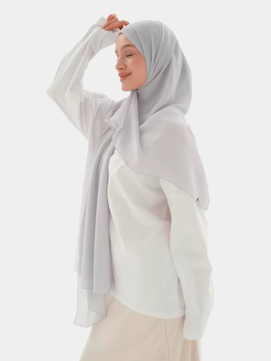 Ayollar sharfi va ro'moli, shifonli, hijob, haj va umra uchun mos