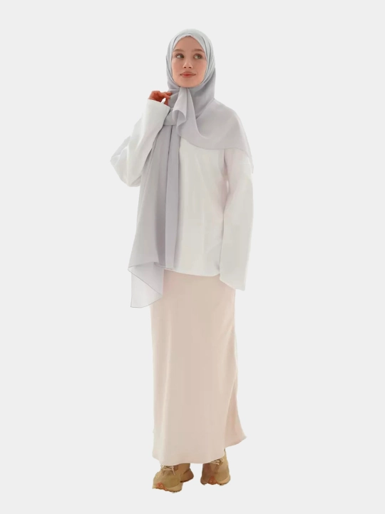 Ayollar sharfi va ro'moli, shifonli, hijob, haj va umra uchun mos