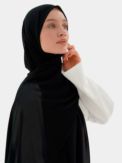 Ayollar sharfi va ro'moli, shifonli, hijob, haj va umra uchun mos