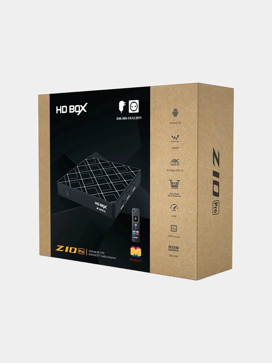 Смарт ТВ, приставка, Android HD BOX Z10 ProPlus, 4K Ultra HD