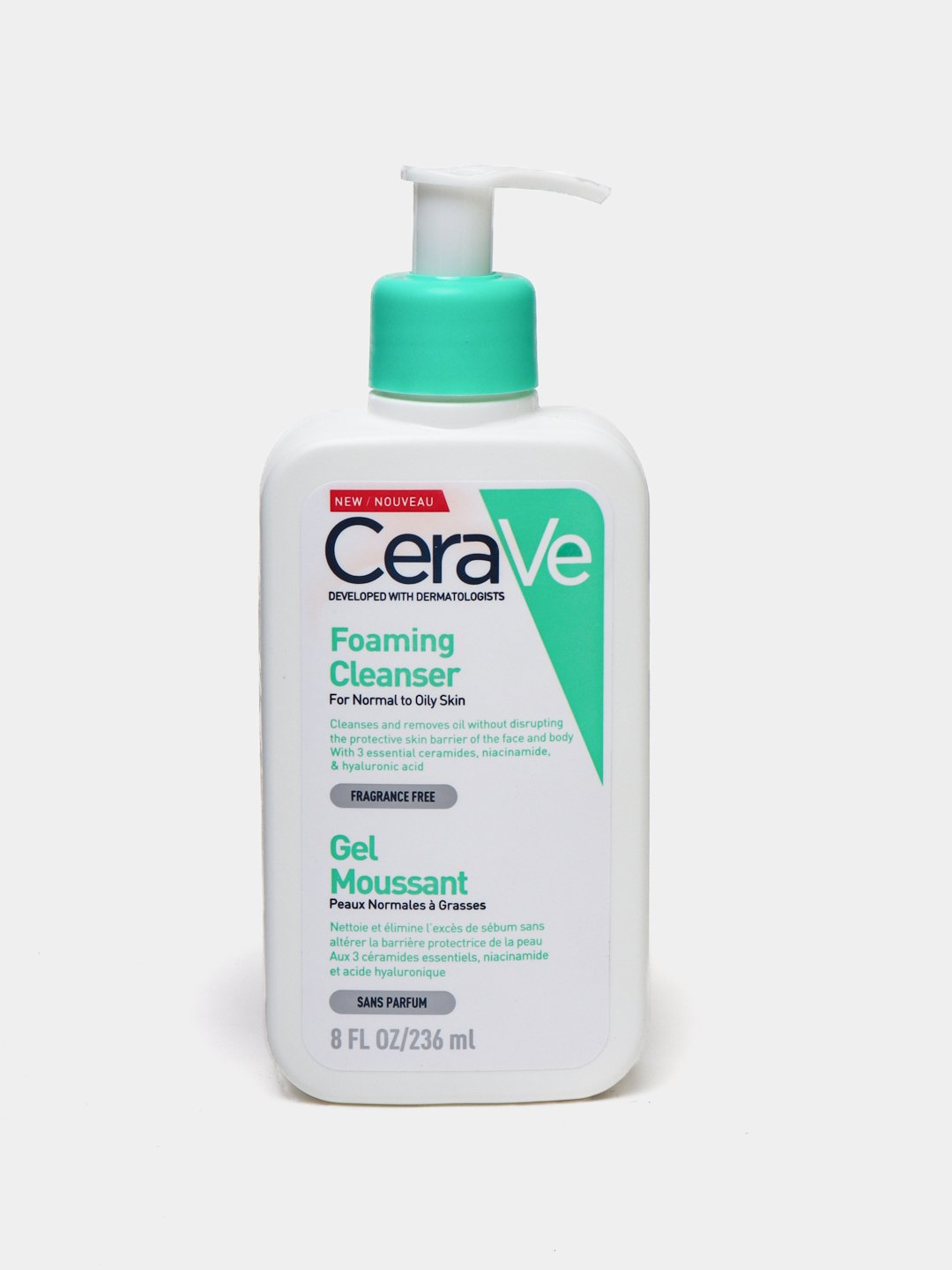 Очищающее средство для лица CeraVe гель-пенка для умывания, для всех ...
