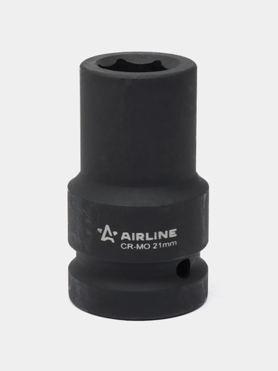 Zarba boshi 1" DR, olti burchakli 21 mm L=78 mm, AT-IS1-08 - 