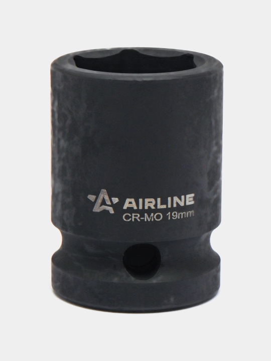 Zarba boshi 1/2" DR olti burchakli, 19 mm L=38 mm, AT-IS12-12 - 