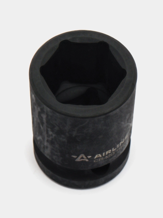 Zarba boshi 1/2" DR olti burchakli, 19 mm L=38 mm, AT-IS12-12