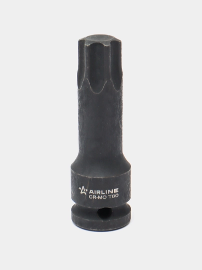 Zarba boshi 1/2" DR tashqi TORX T80 L=78 mm, ATAS031 - 