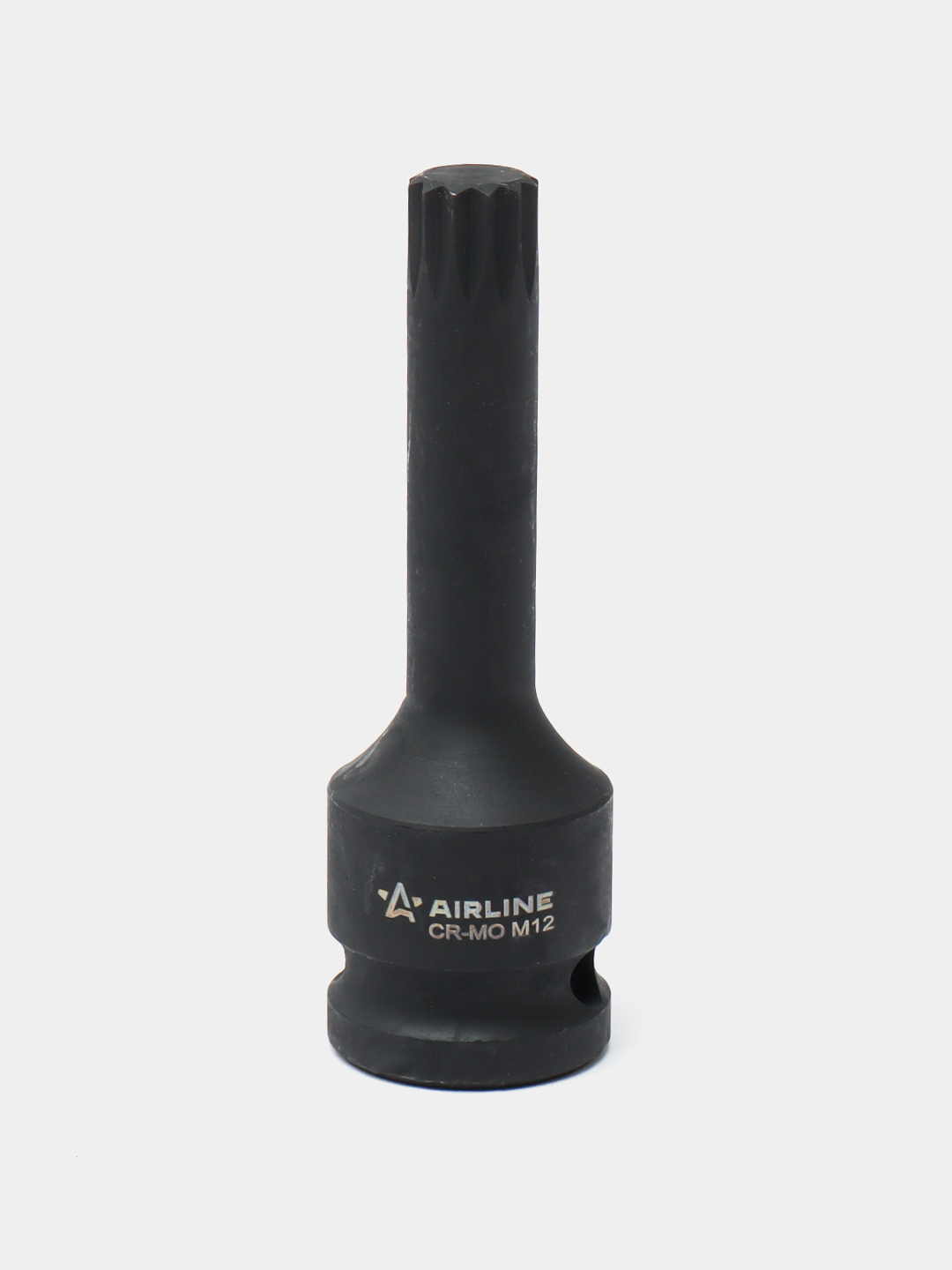 Головка ударная торцевая 1/2" DR внешний SPLINE M12 L=78 мм, ATAS036 - 
