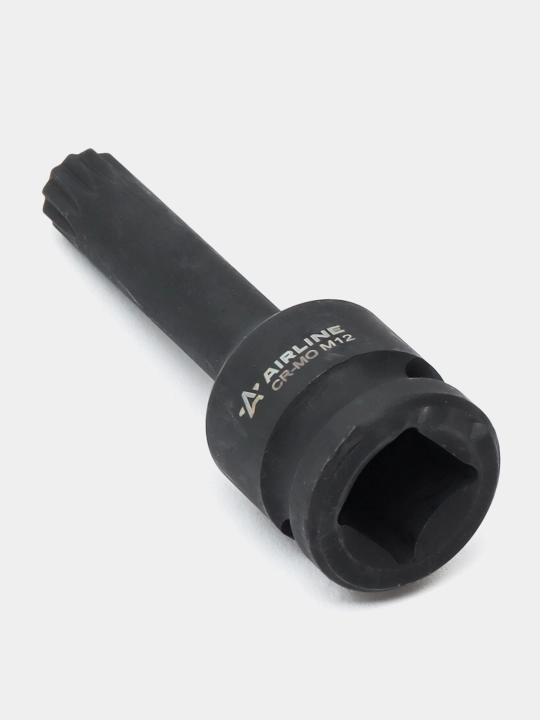 Zarba boshi 1/2" DR tashqi SPLINE M12 L=78 mm, ATAS036