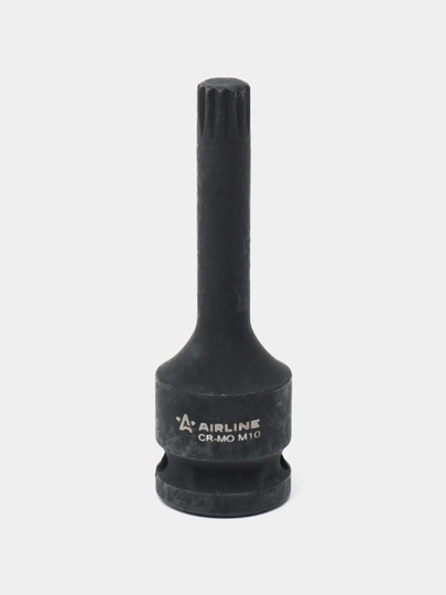 Головка ударная торцевая 1/2" DR внешний SPLINE M10 L=78 мм, ATAS035 - 