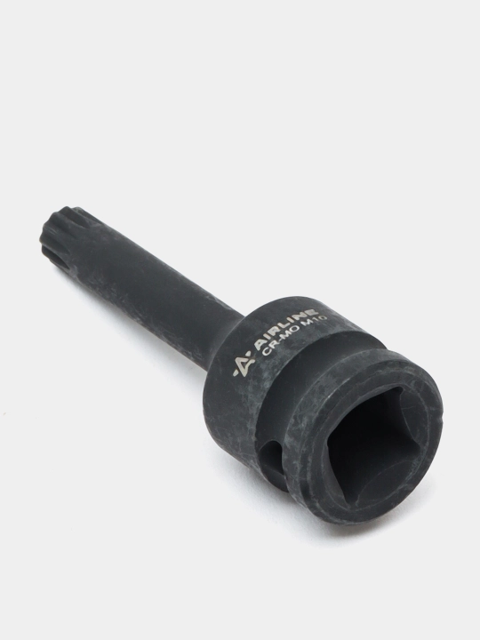 Головка ударная торцевая 1/2" DR внешний SPLINE M10 L=78 мм, ATAS035