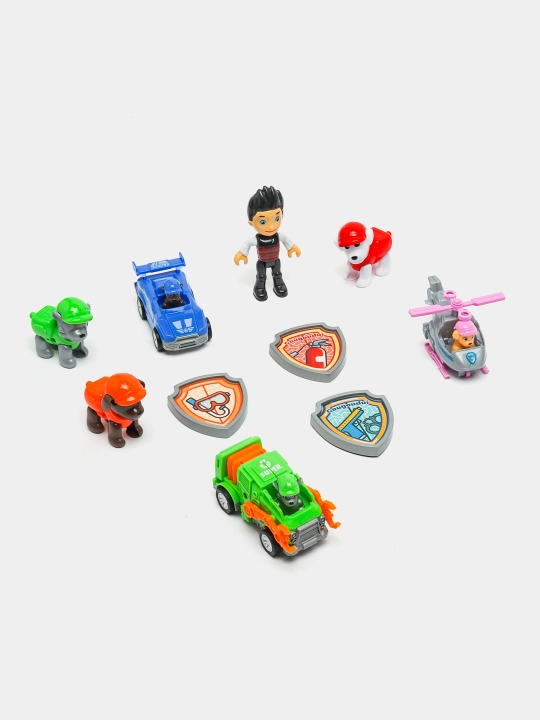 Набор "Щенячий патруль", все герои в комплекте Paw Patrol