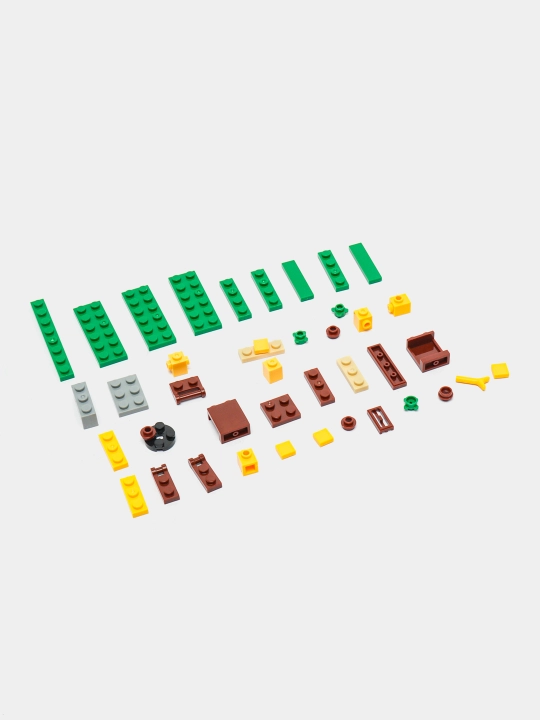 Наборы больших конструкторов My World, по тематике Minecraft, с фигурками героев