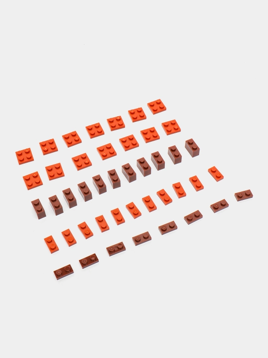 Katta konstruktorlar to'plami My World, Minecraft mavzusi, harakat figuralari bilan