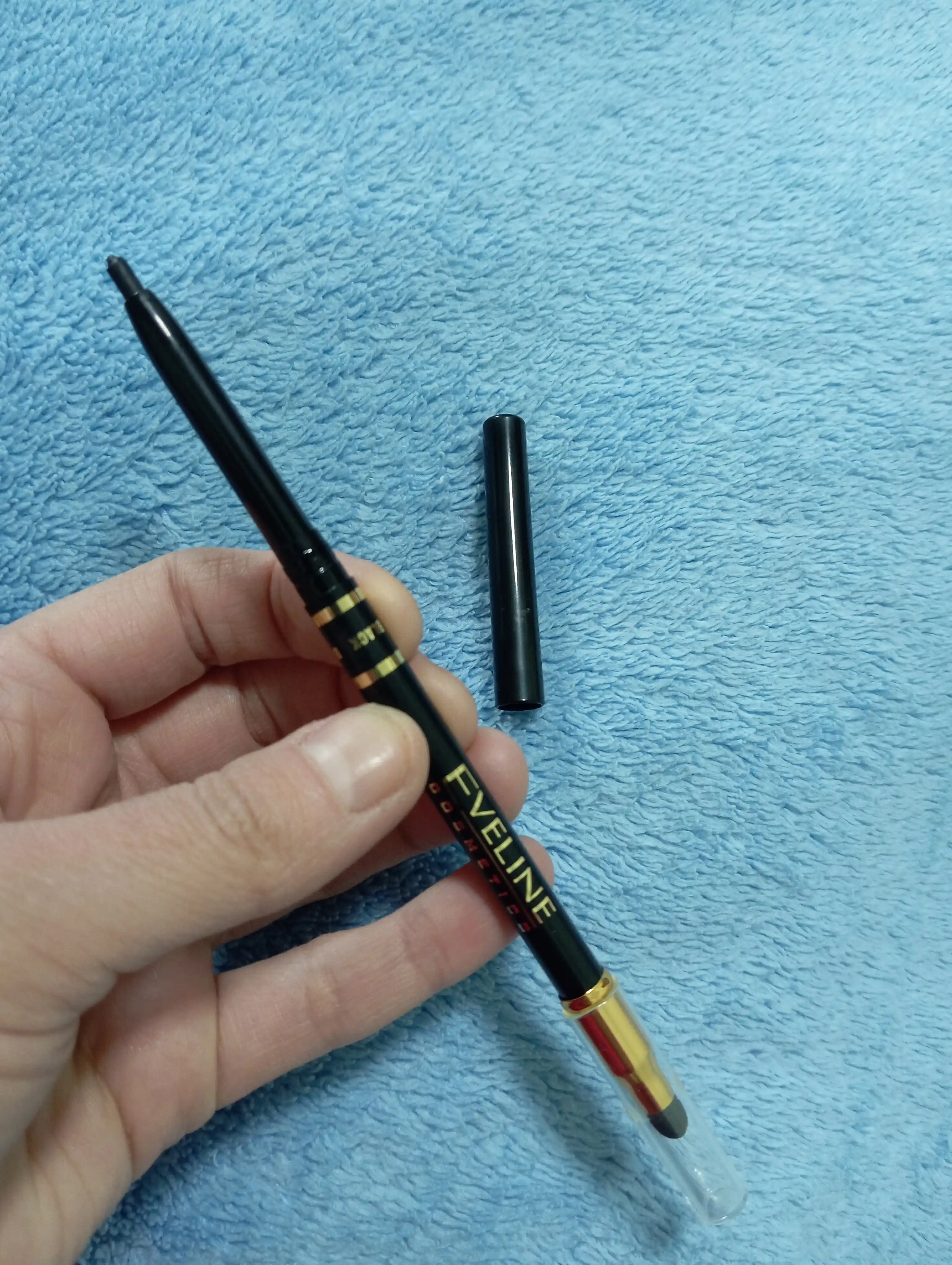 Карандаш для глаз Eveline Eye max precision, черный