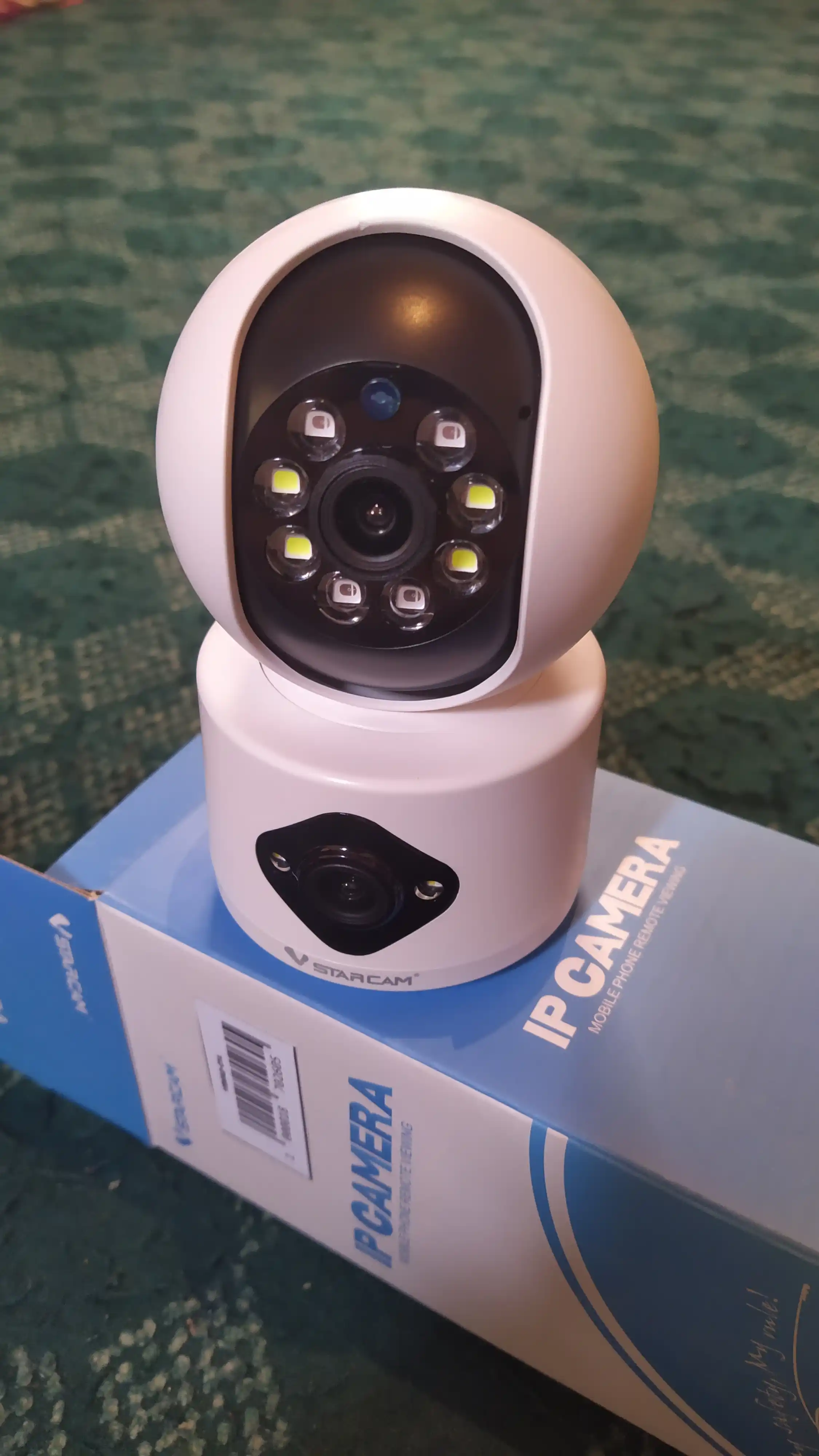 Камера Vstarcam C992DR FuII HD 4MP WiFi, 2 в одном с двойным объективом, авто отслеживанием