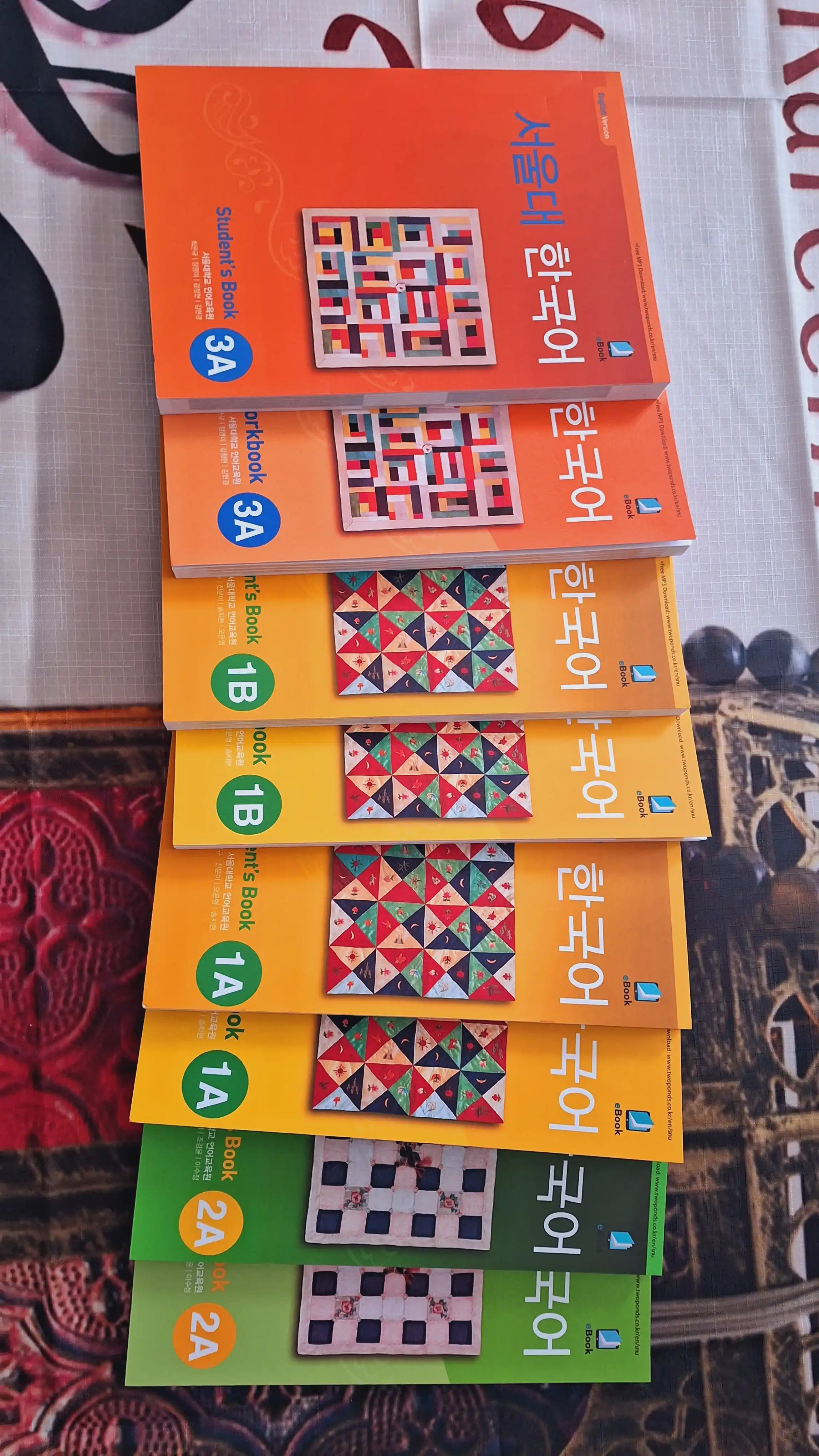 Seoul university korean 2a students book 2a work book, Корейский язык