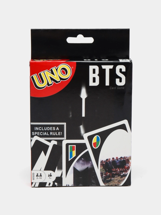 Настольная игра UNO Flip, Wild, Kuromi, Pokemon, Minecraft, BTS, Anime, Barbie, Frozen
