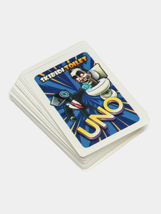 Настольная игра UNO Flip, Wild, Kuromi, Pokemon, Minecraft, BTS, Anime, Barbie, Frozen