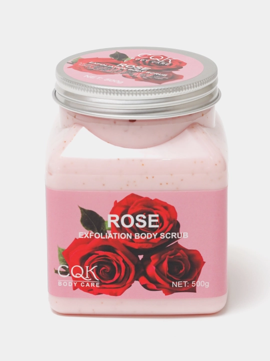 Скраб для тела и лица очищающий пилинг Wokali Sherbet Body Scrub, 500 мл