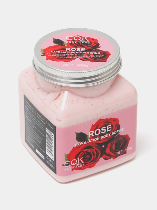Скраб для тела и лица очищающий пилинг Wokali Sherbet Body Scrub, 500 мл