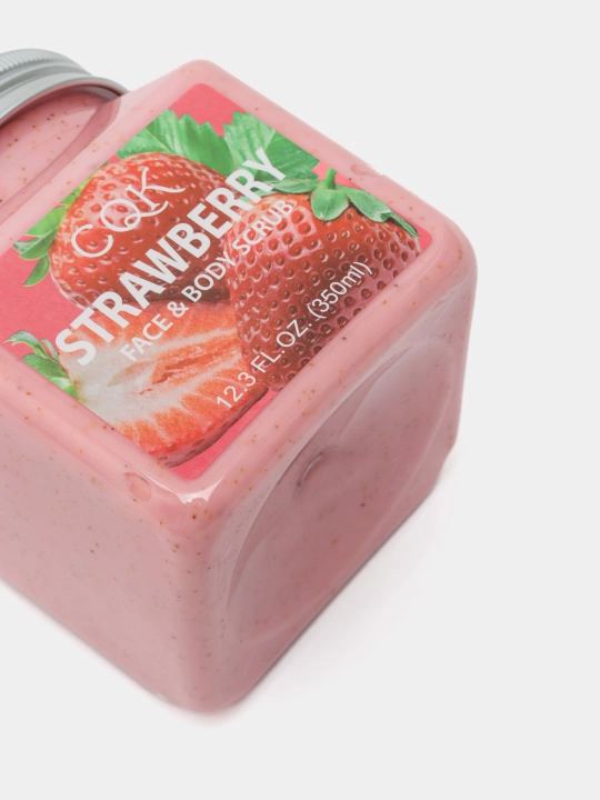 Скраб для тела и лица очищающий пилинг Wokali Sherbet Body Scrub, 500 мл