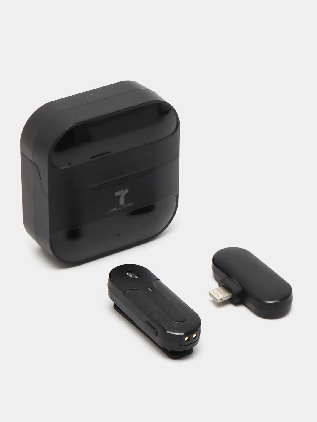Simsiz mikrofon 7MILLIARD iPhone uchun, zaryadlash keysi bilan, 2 tasi 1 da 2
