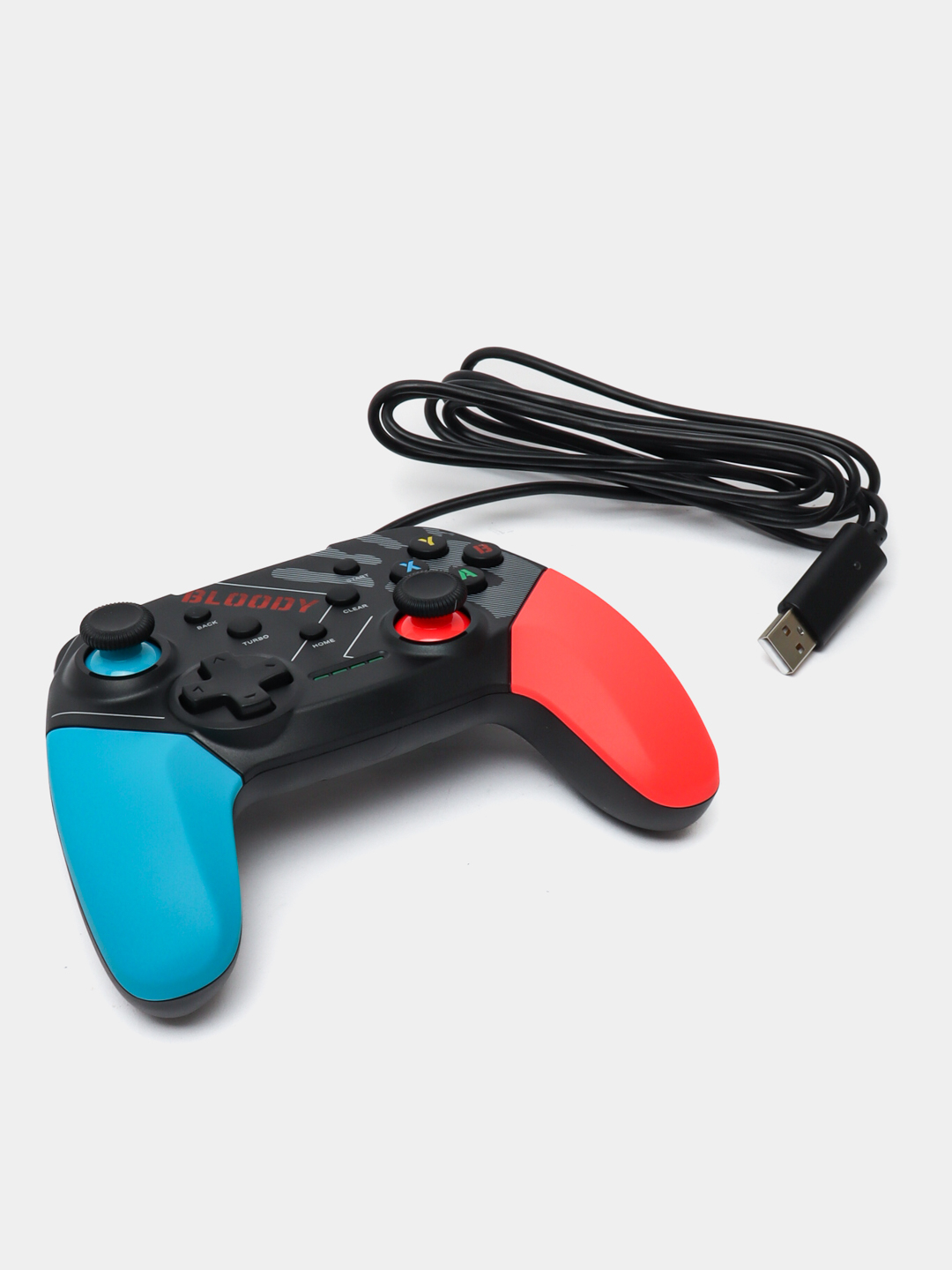 Проводной игровой USB-контроллер A4Tech Bloody GP30 красный-синий ...