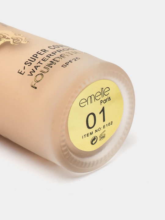 Тональный крем, основа для лица Emelie, SPF 25, увлажняющий, матовый тон, 45 мл тоналка