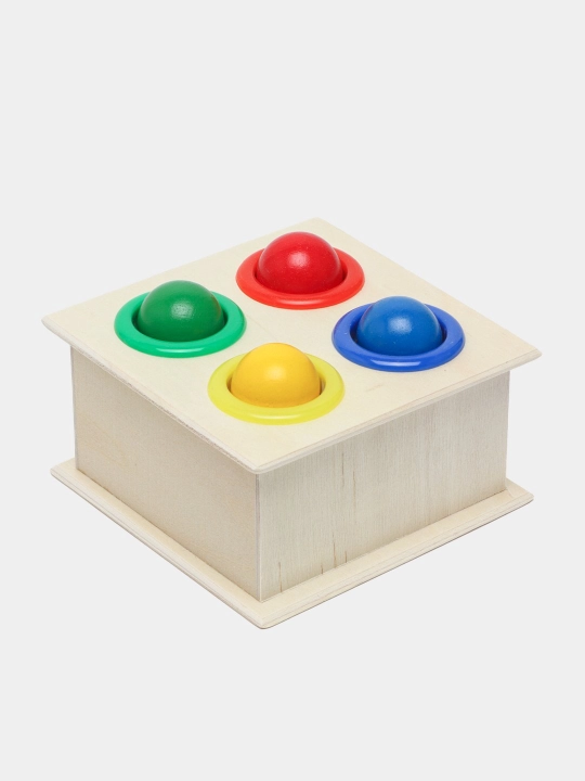 O'quv bolalar o'yinchog'i, bizibord, ijodiy sovg'a, yog'och o'yin, Montessori