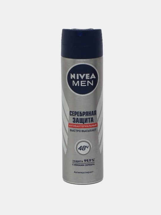 Nivea Men erkaklar uchun antiperspirant dezodorant, kumush himoyasi, 150 ml - 