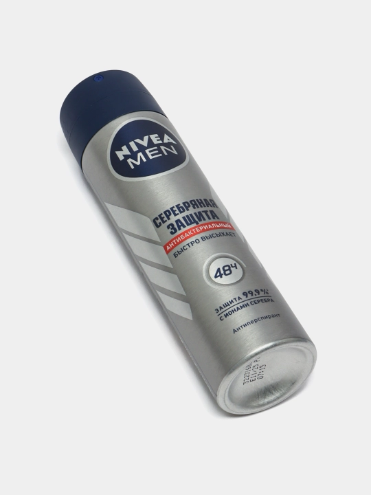 Nivea Men erkaklar uchun antiperspirant dezodorant, kumush himoyasi, 150 ml